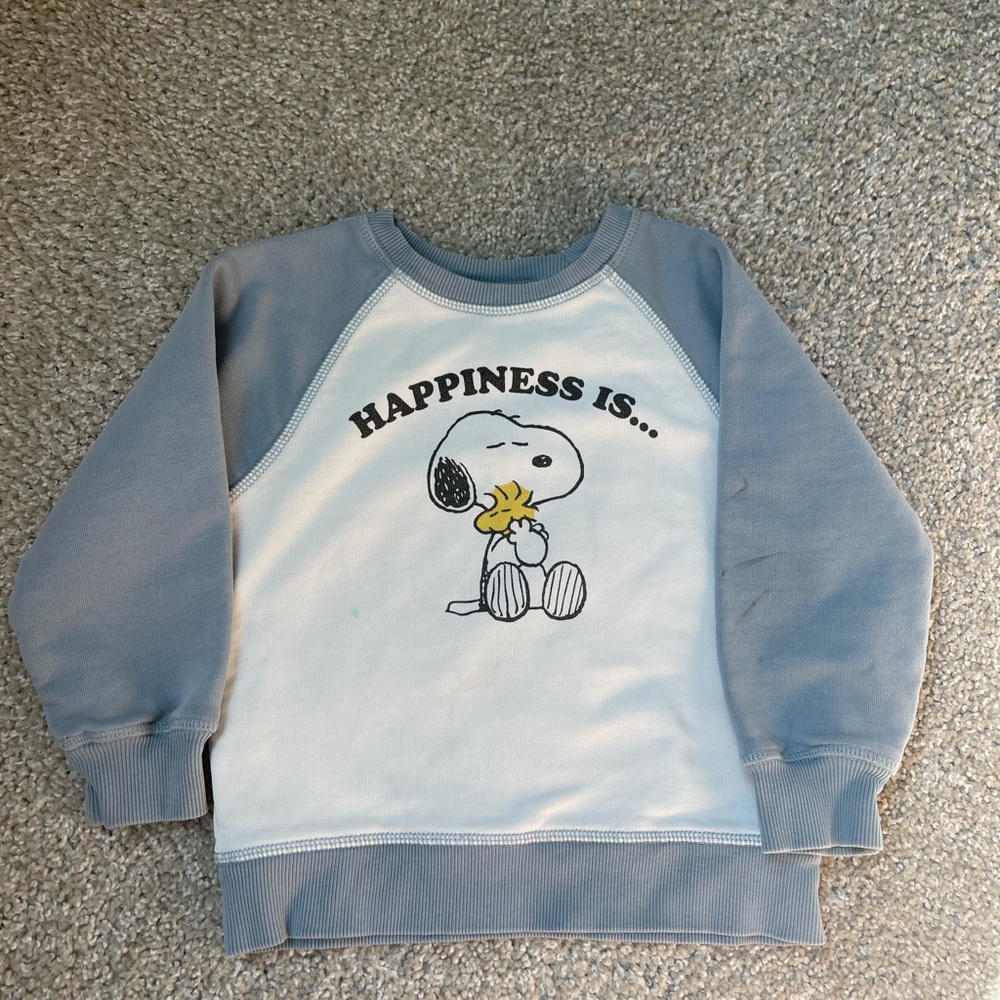 Peanuts HannaAndersson sweatshirt